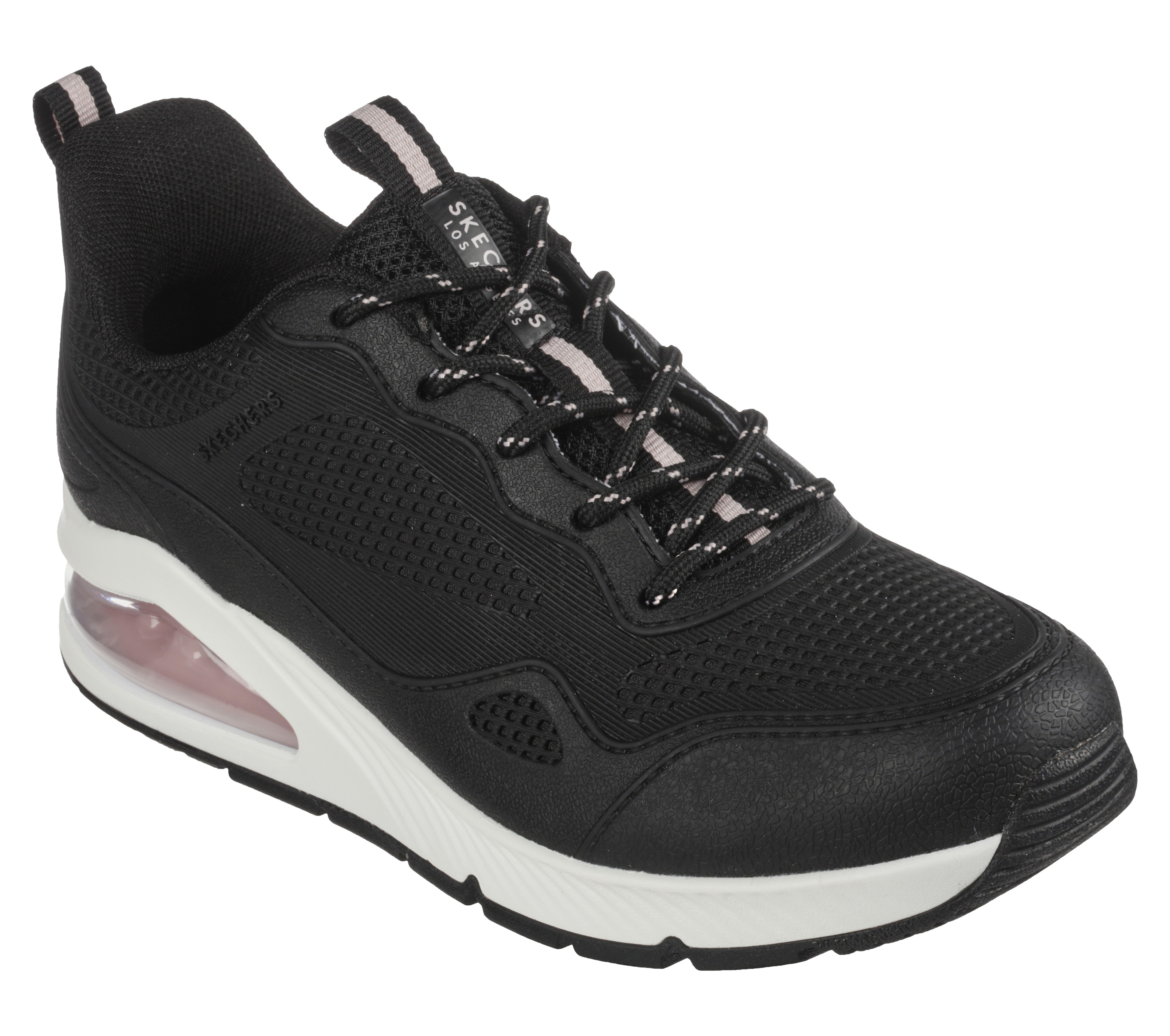 155640 UNO 2 NERO LACCI DONNA