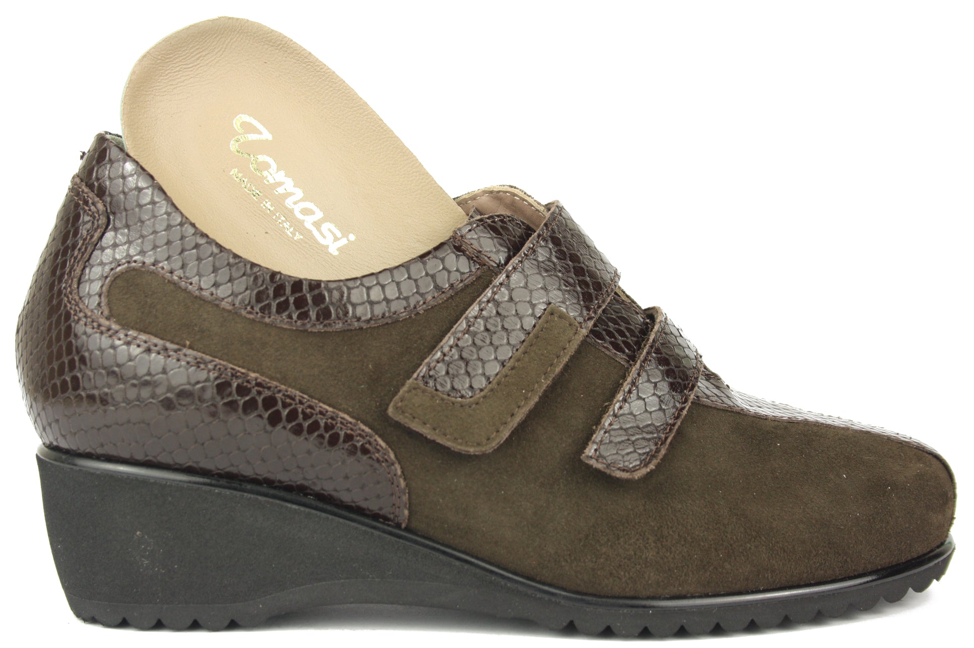 JOLE - VANITY MARRON CHIUSURA A STRAPPO DONNA