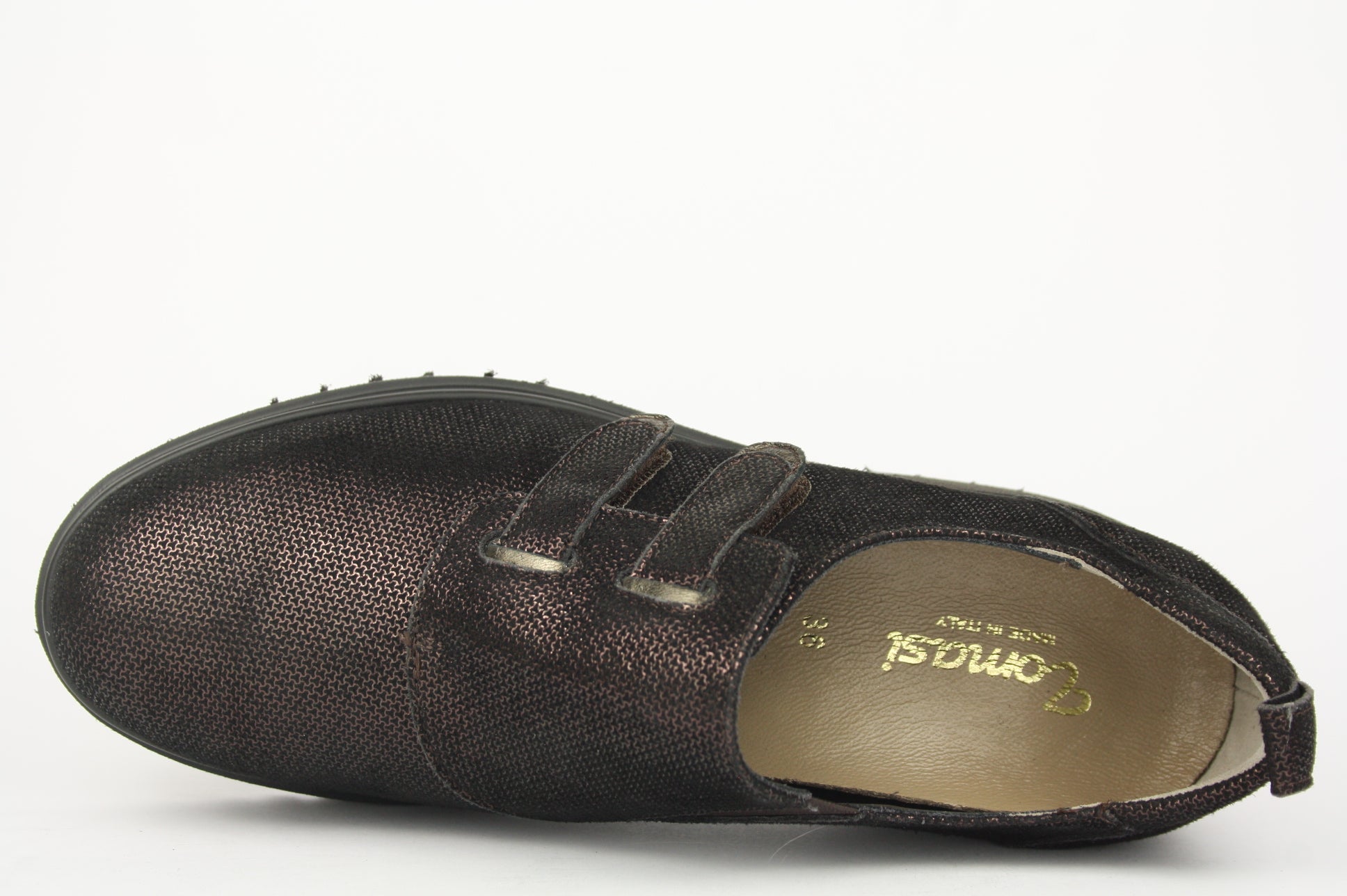 GUADALUPE - GINGER MARRON CHIUSURA A STRAPPO DONNA