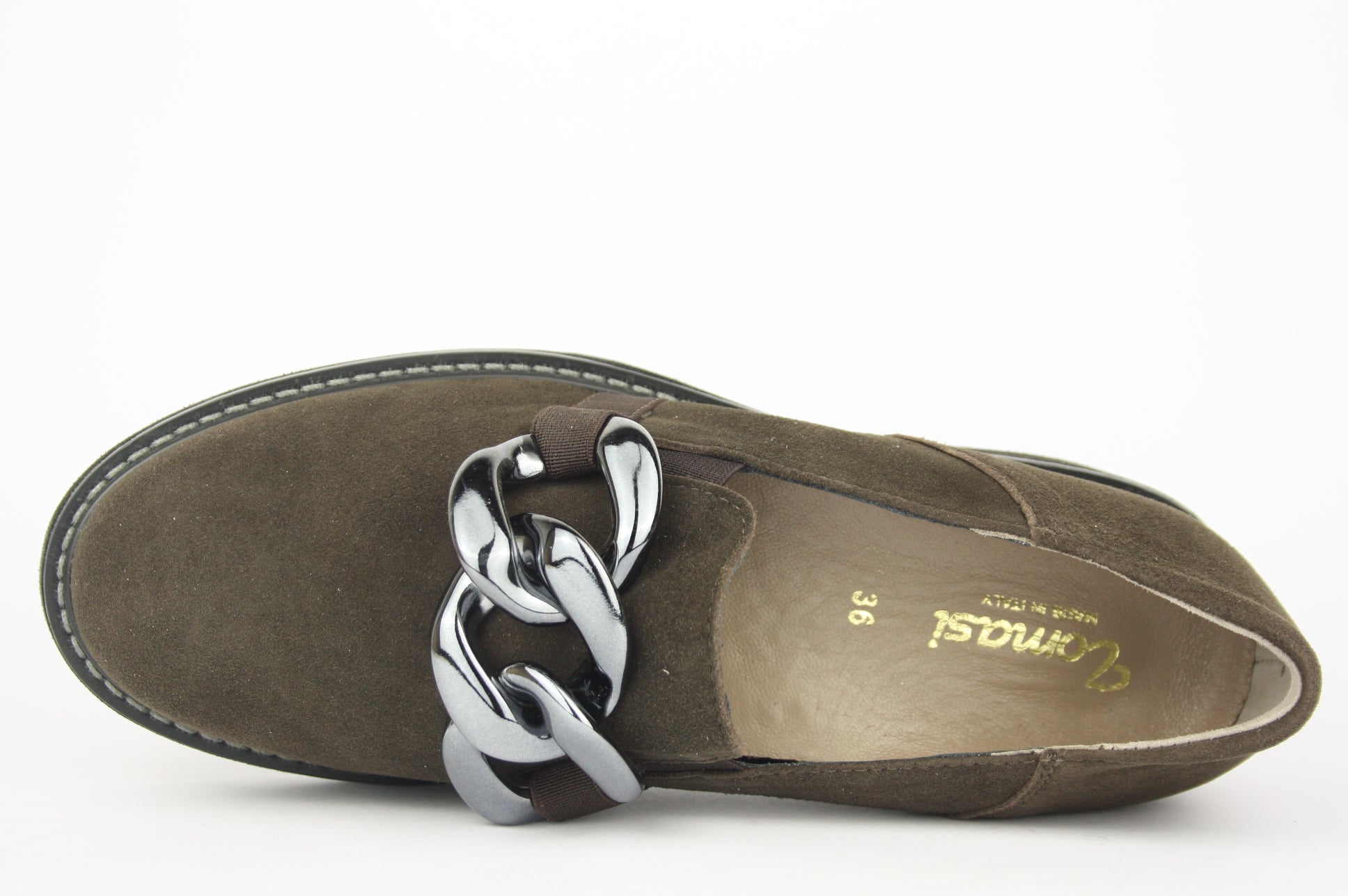 GIRASOLE - N.ALMA MARRON MOCASSINO DONNA