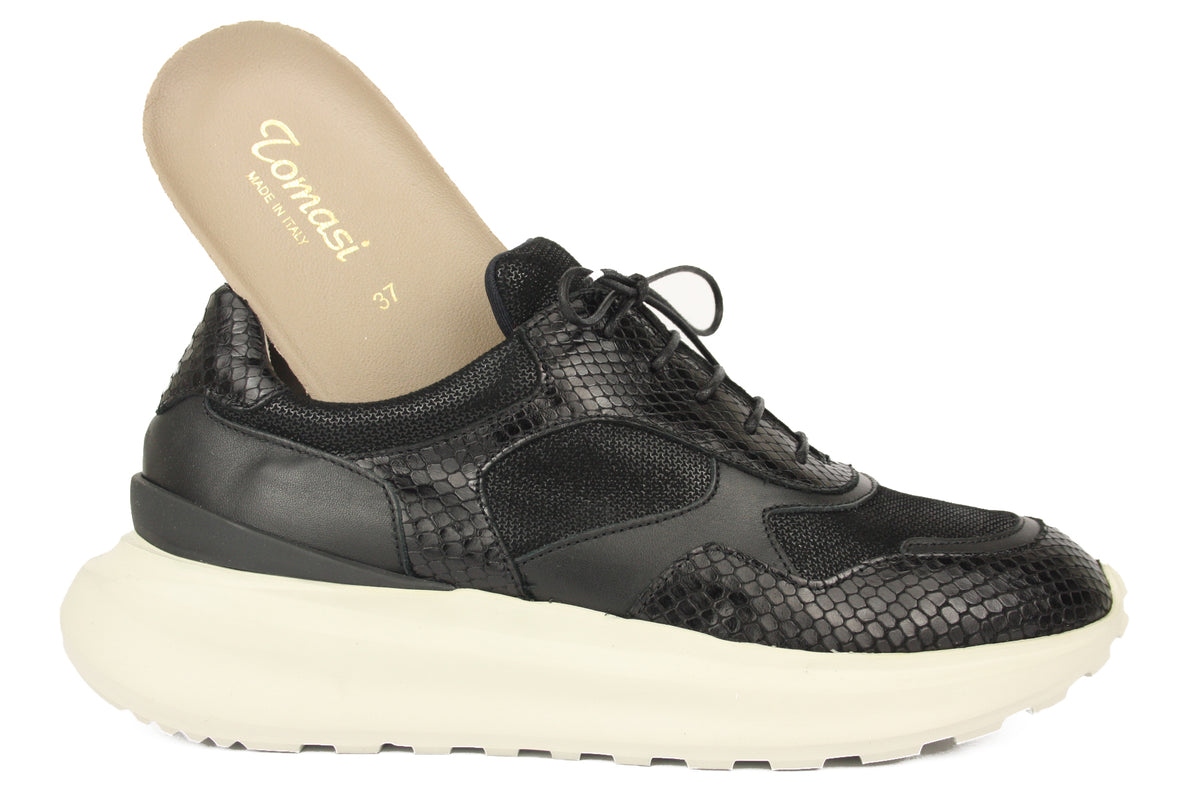 RIVER - GREEN NERO SNEAKERS DONNA