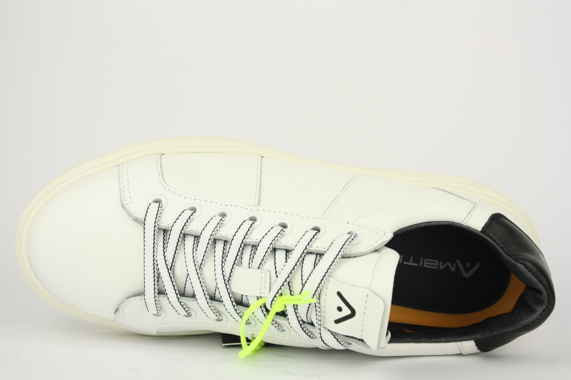12862 BIANCO LACCI UOMO
