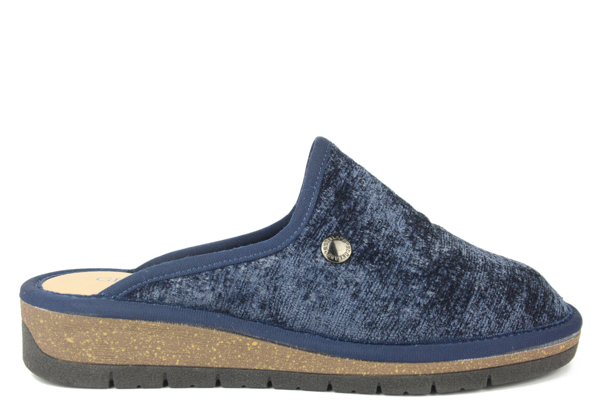 DOLA CI3511 BLU PANTOFOLA PUNTA CHIUSA DONNA