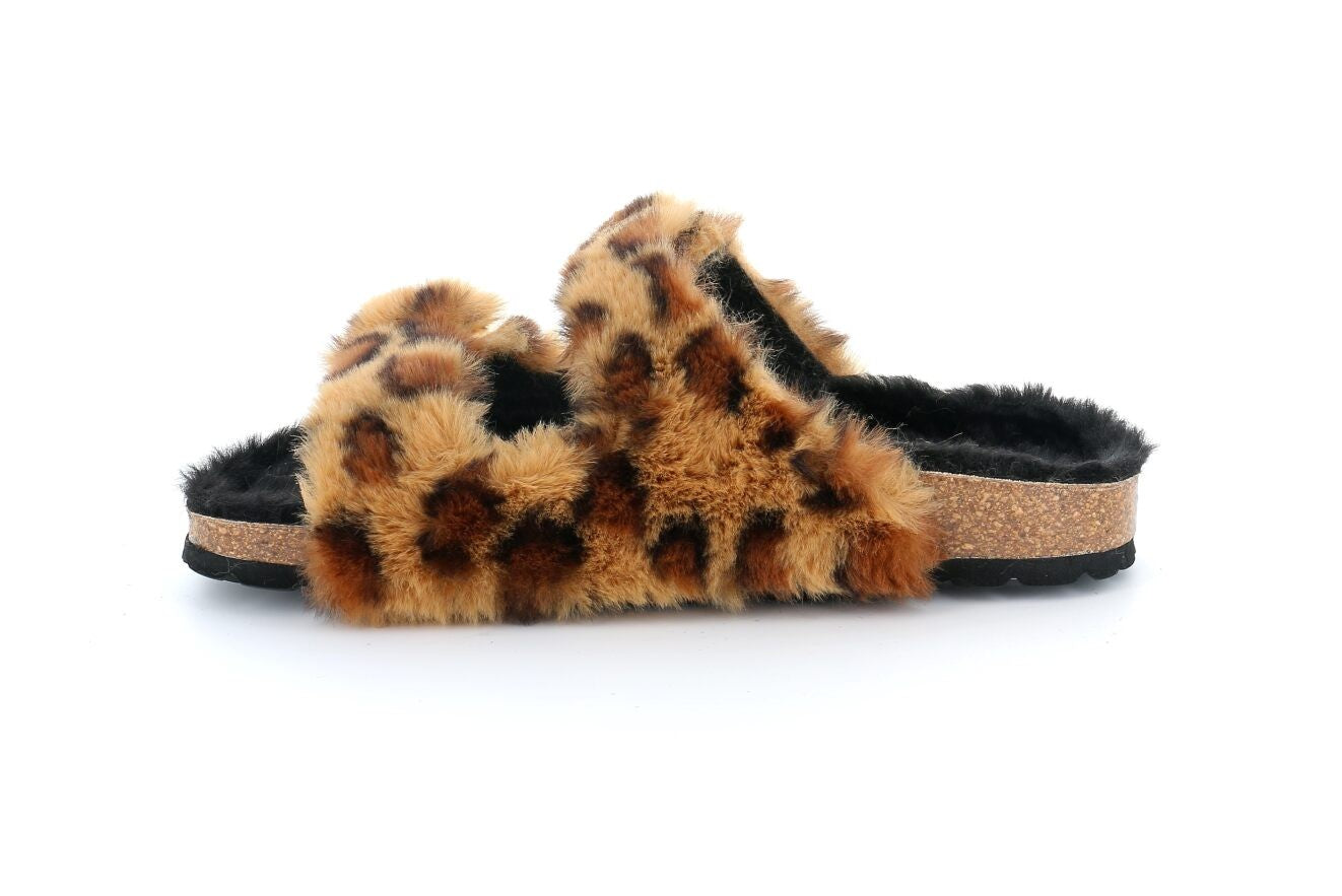 SARA CB2245 BEIGE PANTOFOLA PUNTA APERTA PANTOFOLE