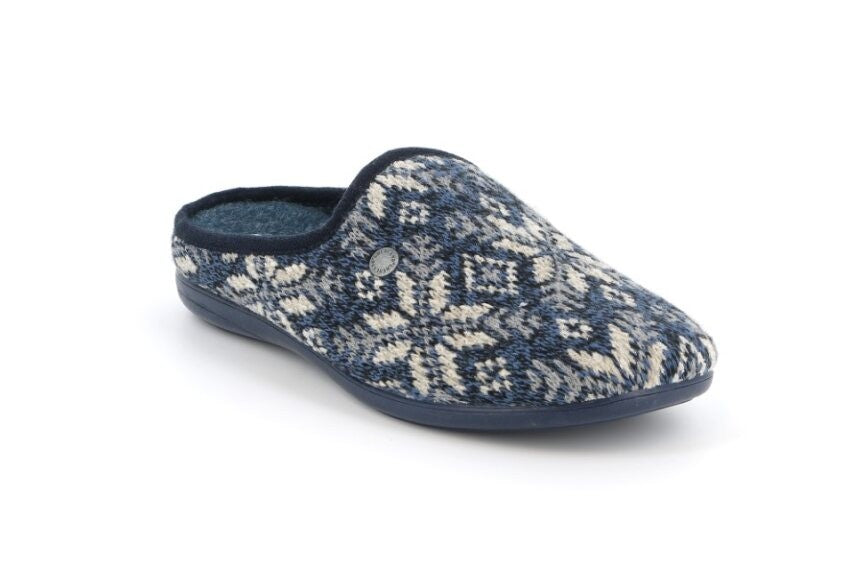 GAFO CI2562 BLU PANTOFOLA PUNTA CHIUSA PANTOFOLE