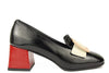 E602 NERO MOCASSINO DONNA