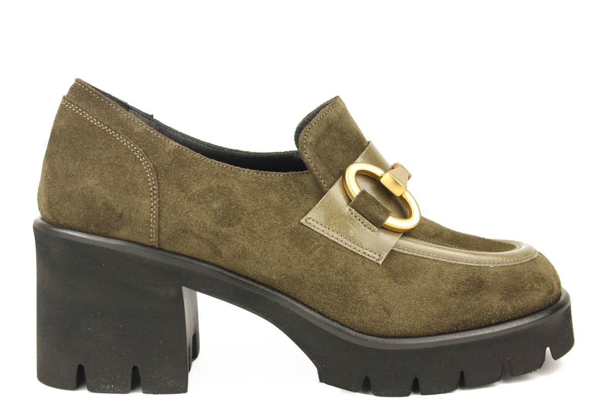 504 VERDE MOCASSINO DONNA