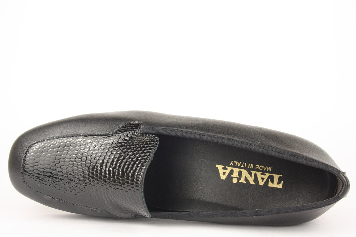 608 NERO MOCASSINO DONNA