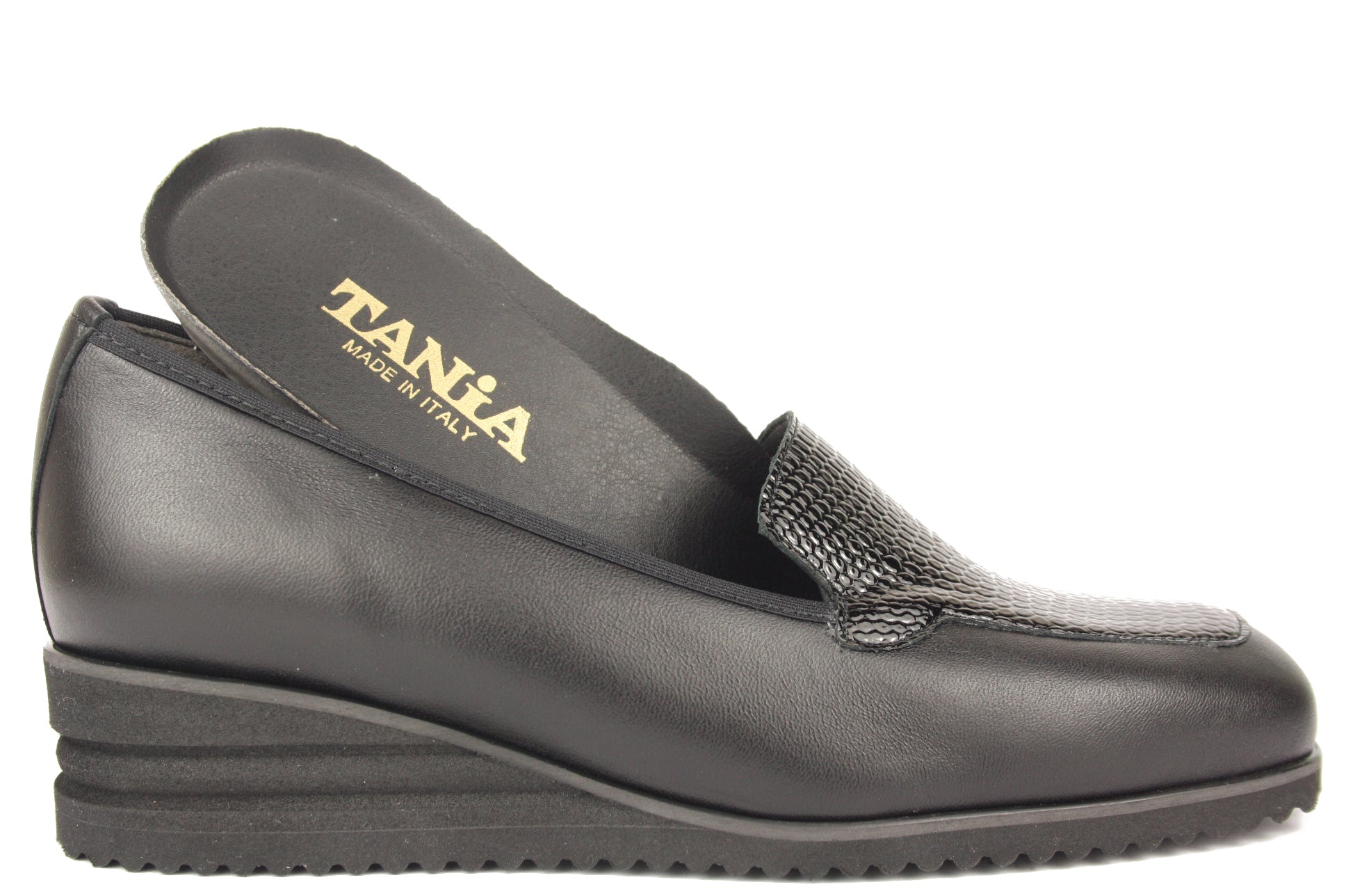 608 NERO MOCASSINO DONNA