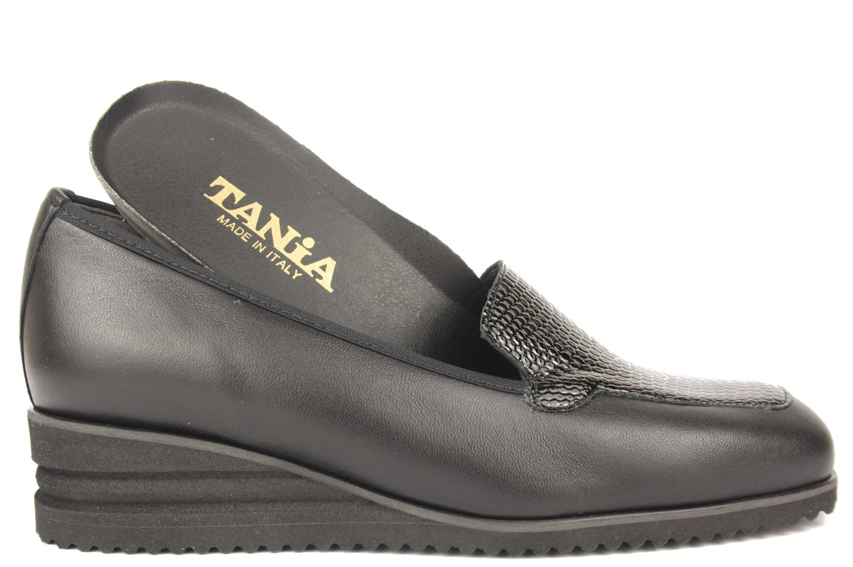 608 NERO MOCASSINO DONNA