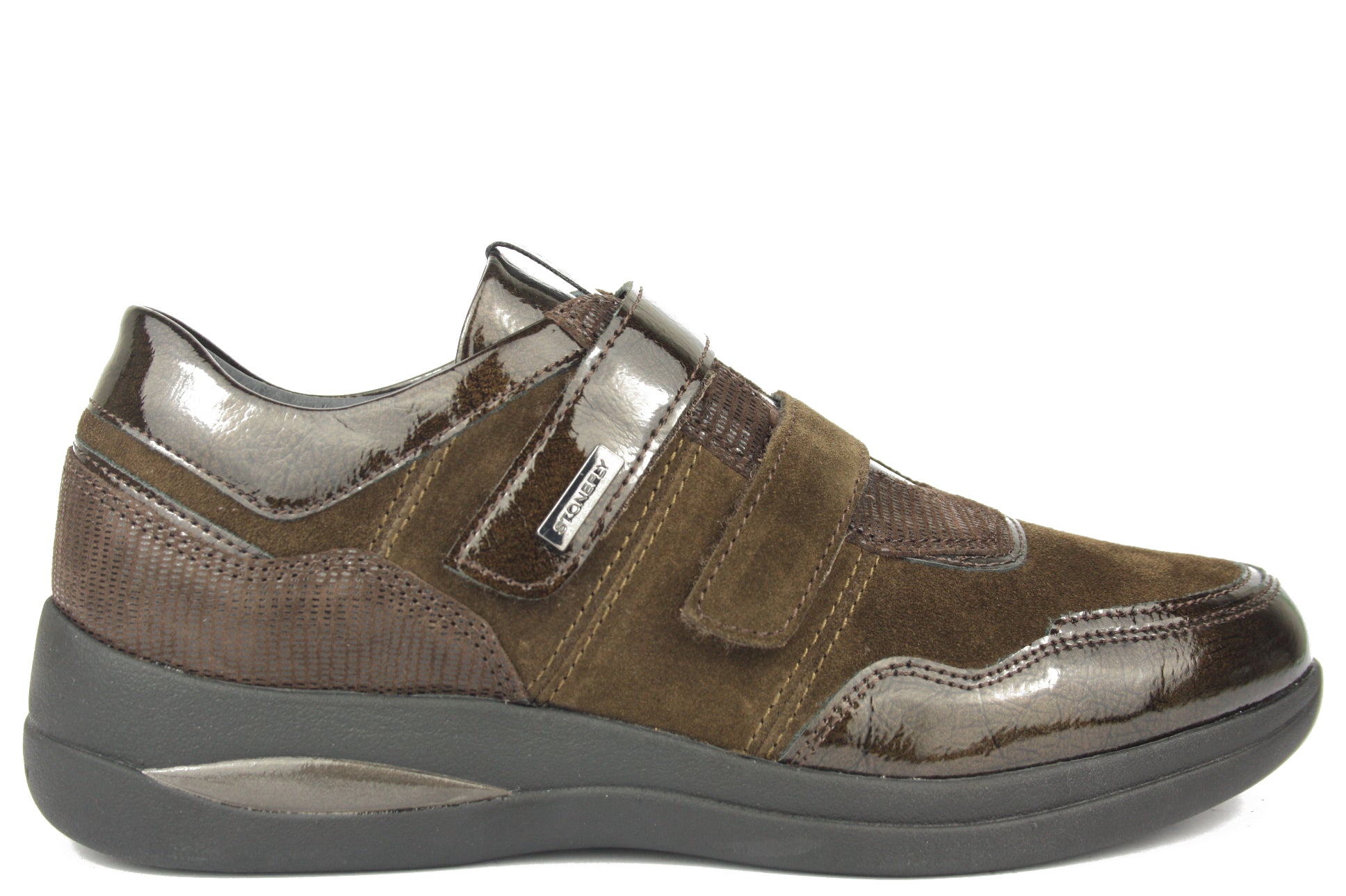 AURORA 3 MARRON CHIUSURA A STRAPPO DONNA