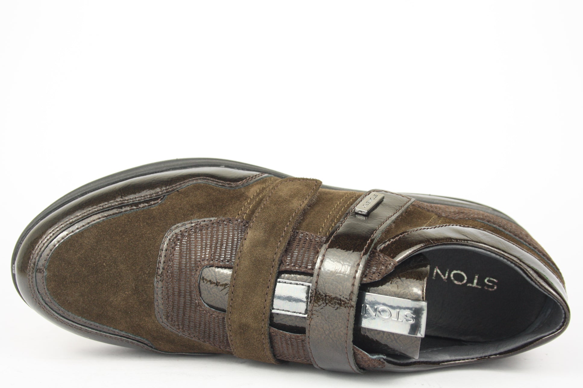 AURORA 3 MARRON CHIUSURA A STRAPPO DONNA