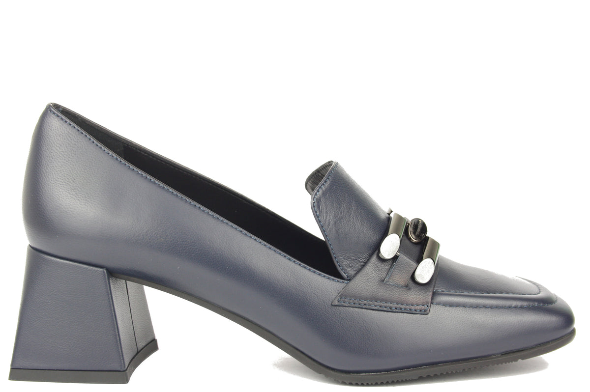 1092 BLU MOCASSINO DONNA