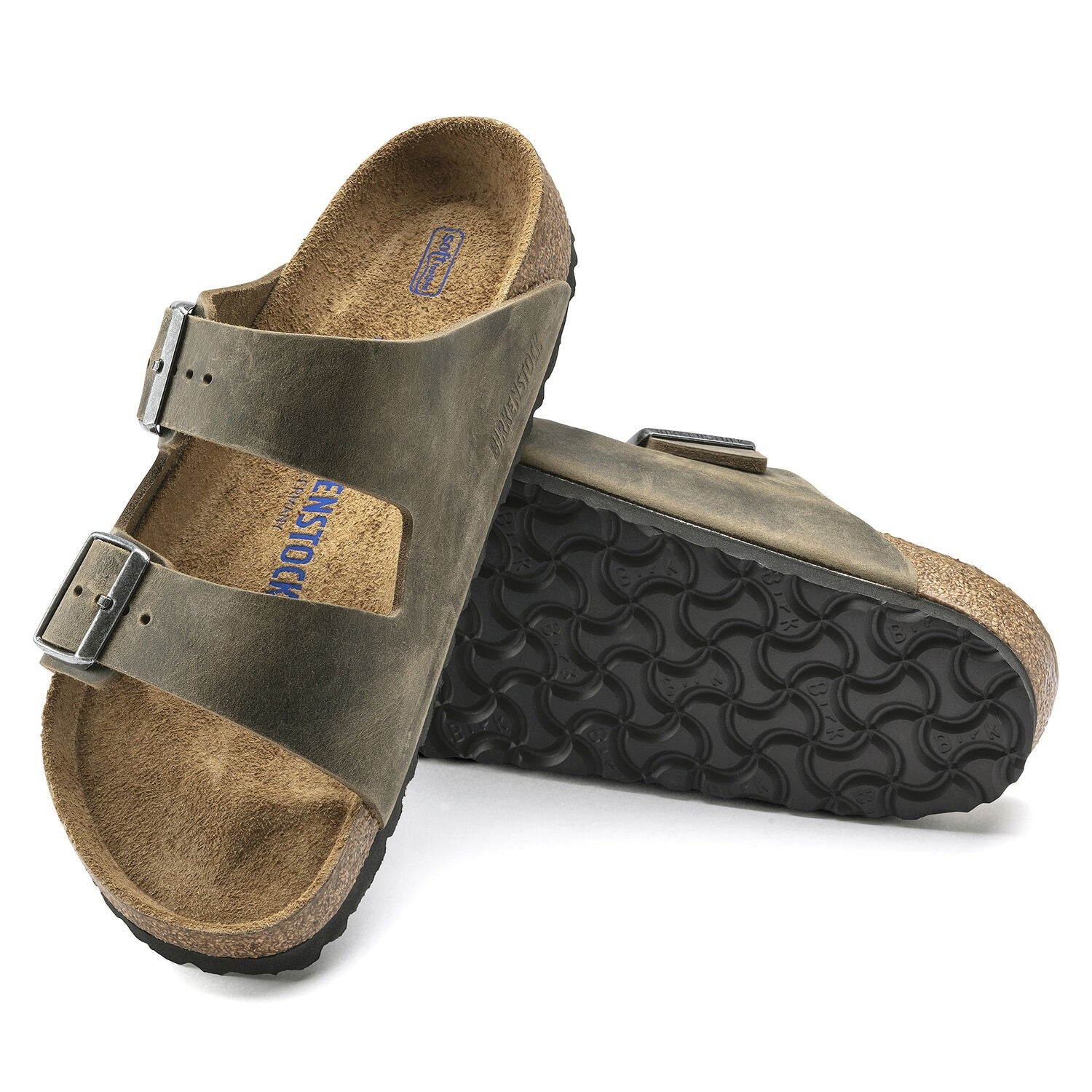 ARIZONA SOFT KAKI CIABATTA SANDALO UNISEX CALZATURE
