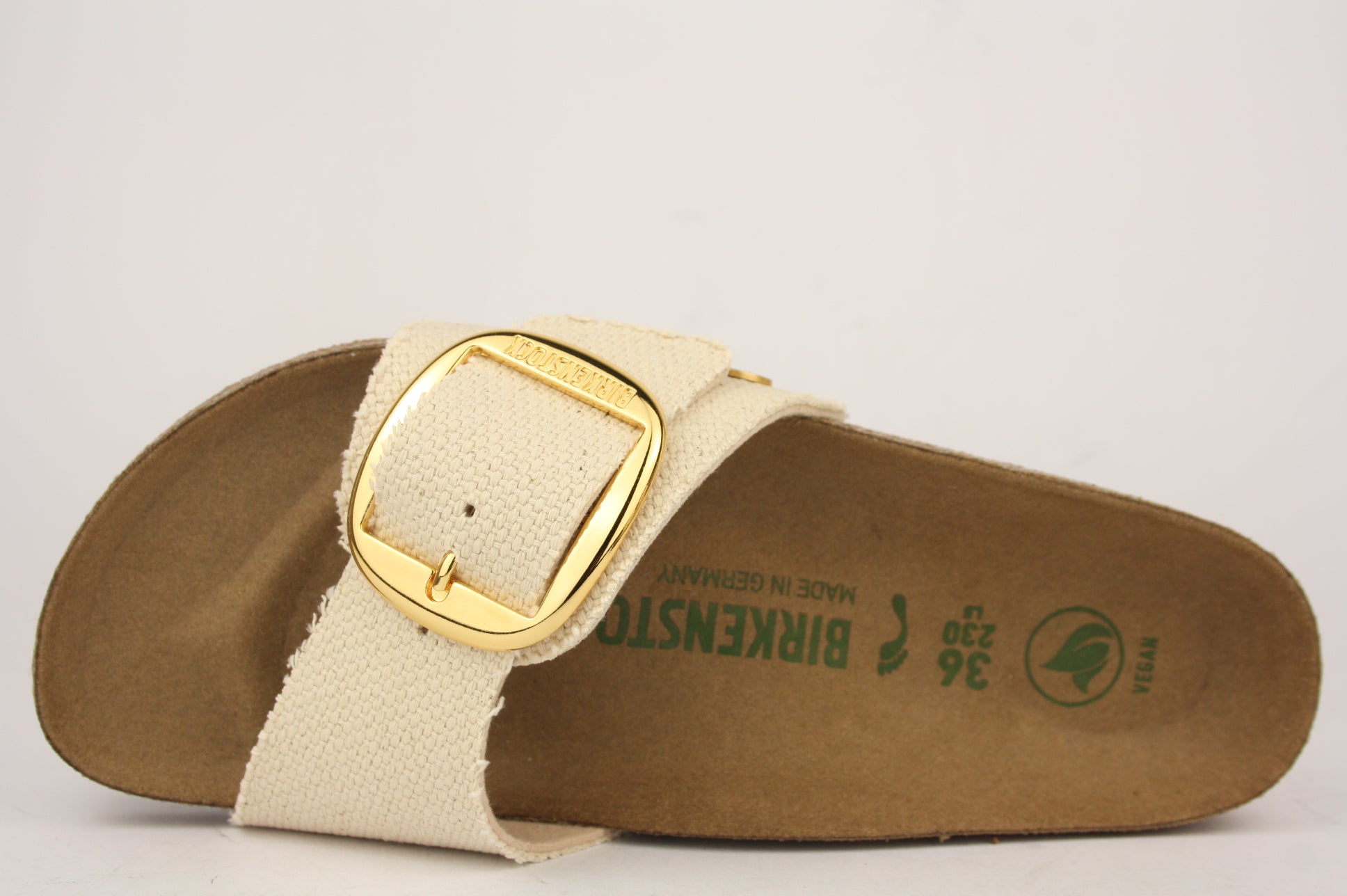 MADRID BIG B. OFF WHITE CIABATTA SANDALO UNISEX CALZATURE