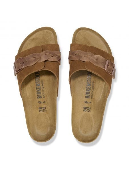 OITA BRAIDED CUOIO CIABATTA SANDALO UNISEX CALZATURE