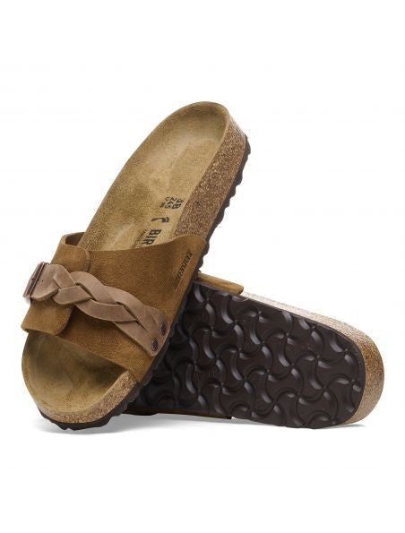 OITA BRAIDED CUOIO CIABATTA SANDALO UNISEX CALZATURE