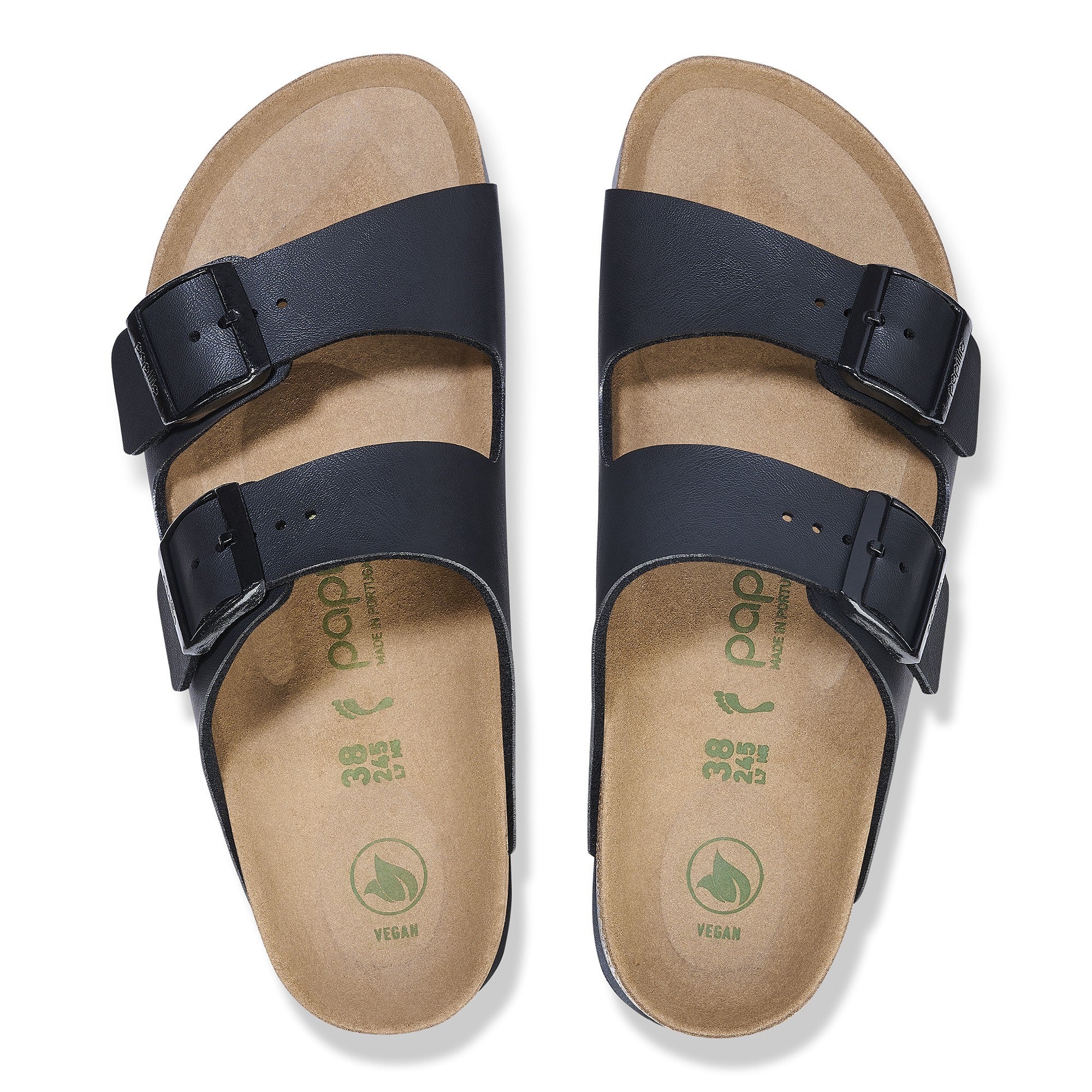 ARIZONA PAPILLIO NERO CIABATTA SANDALO UNISEX CALZATURE