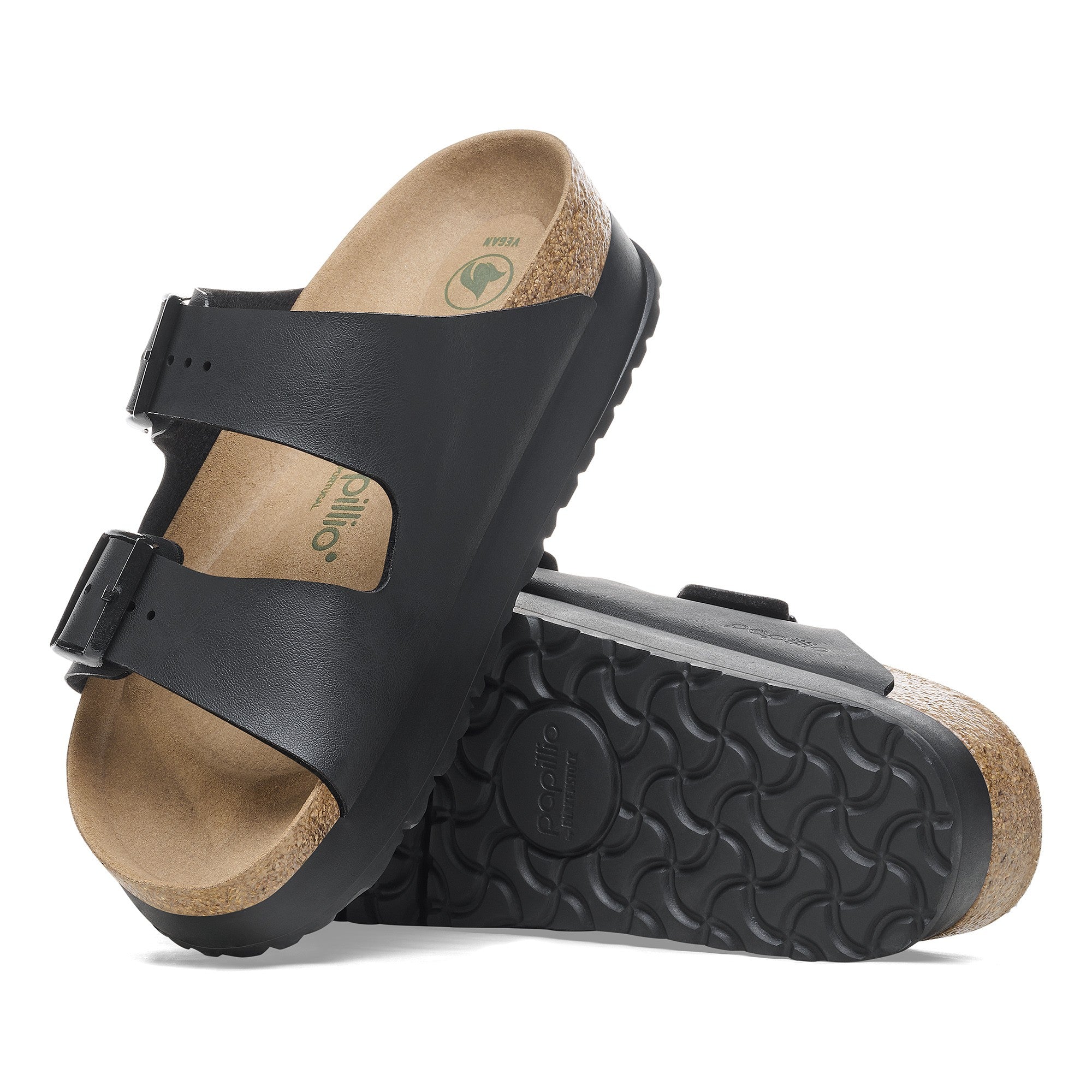 ARIZONA PAPILLIO NERO CIABATTA SANDALO UNISEX CALZATURE