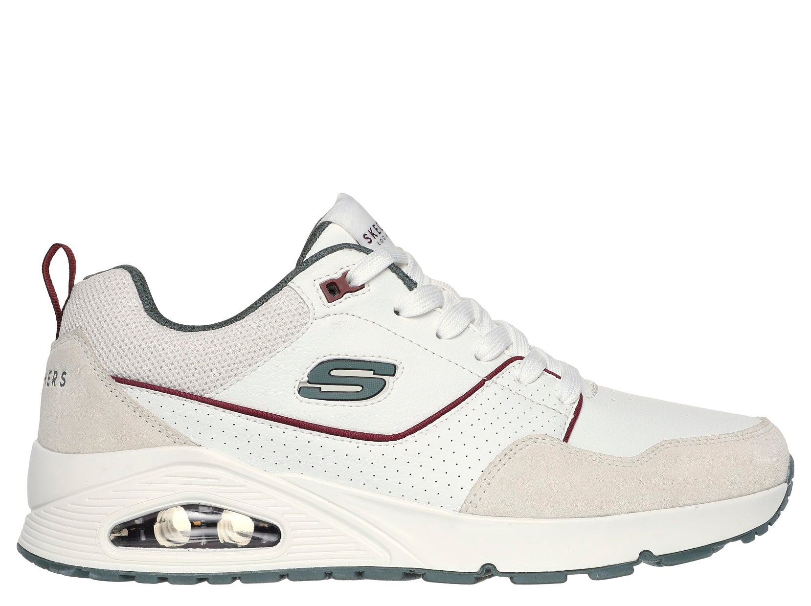 183020 UNO RETRO BIANCO LACCI UOMO