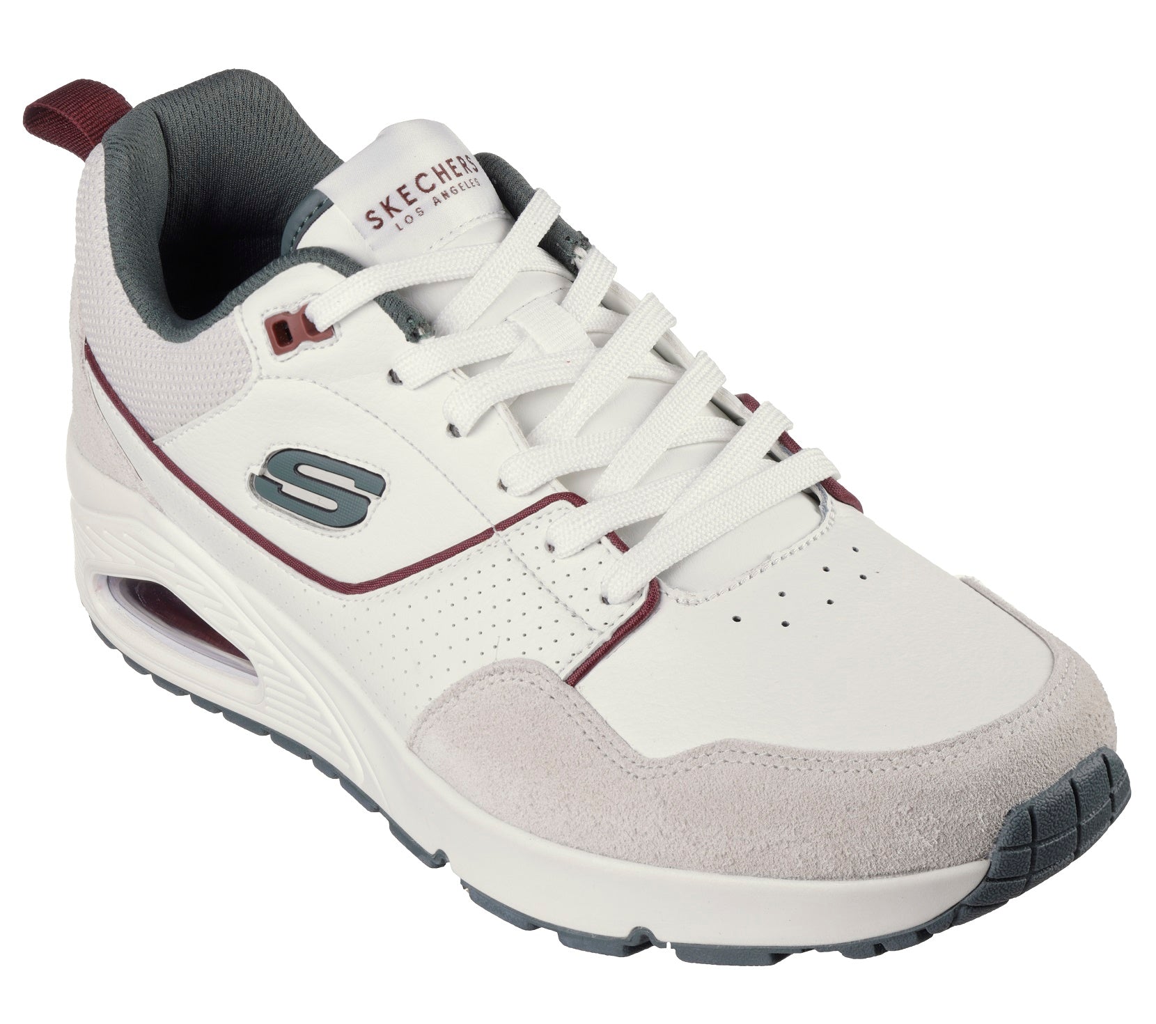 183020 UNO RETRO BIANCO LACCI UOMO