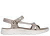 141451 GO WALK FLEX TAUPE SANDALO DONNA