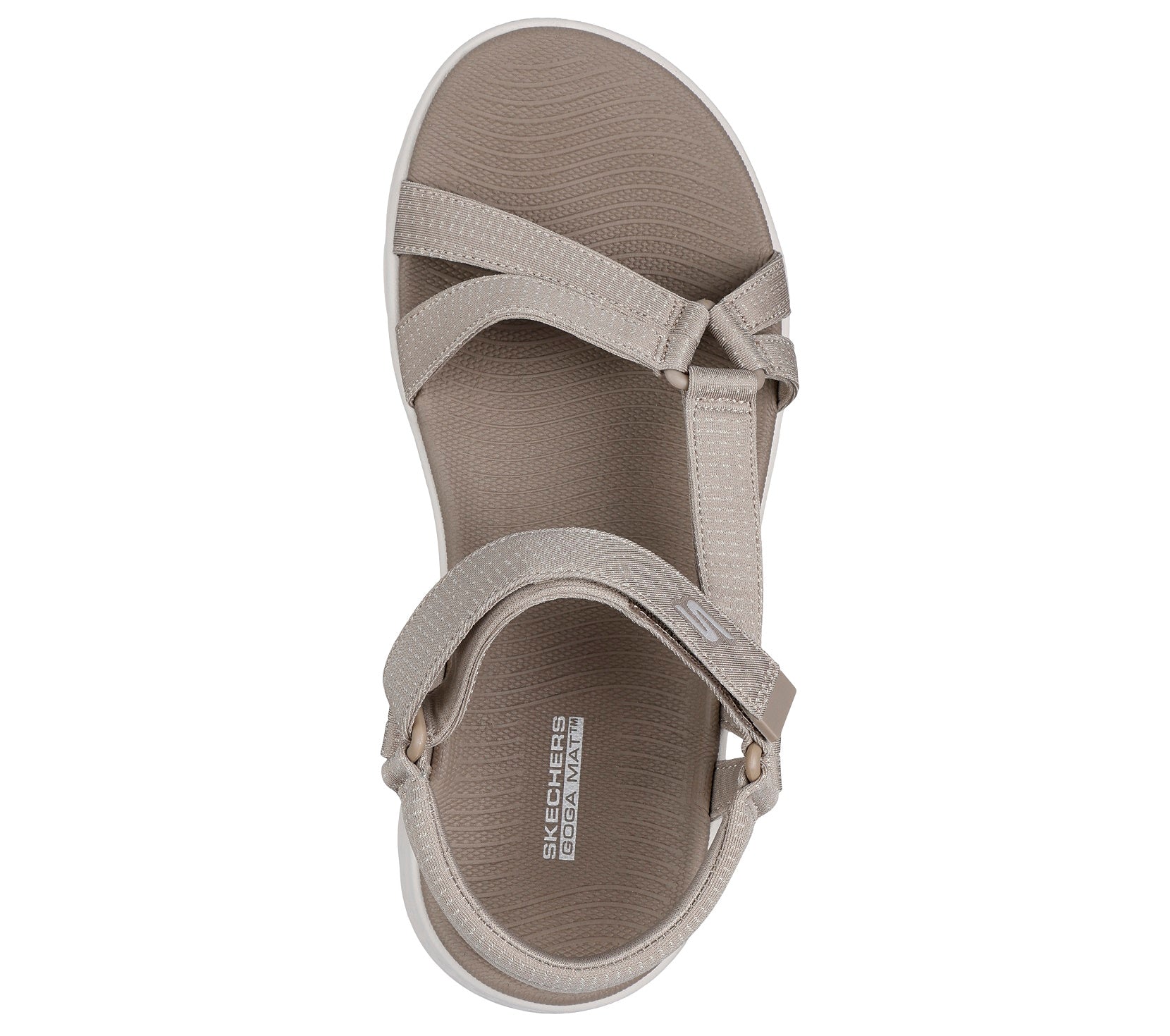 141451 GO WALK FLEX TAUPE SANDALO DONNA