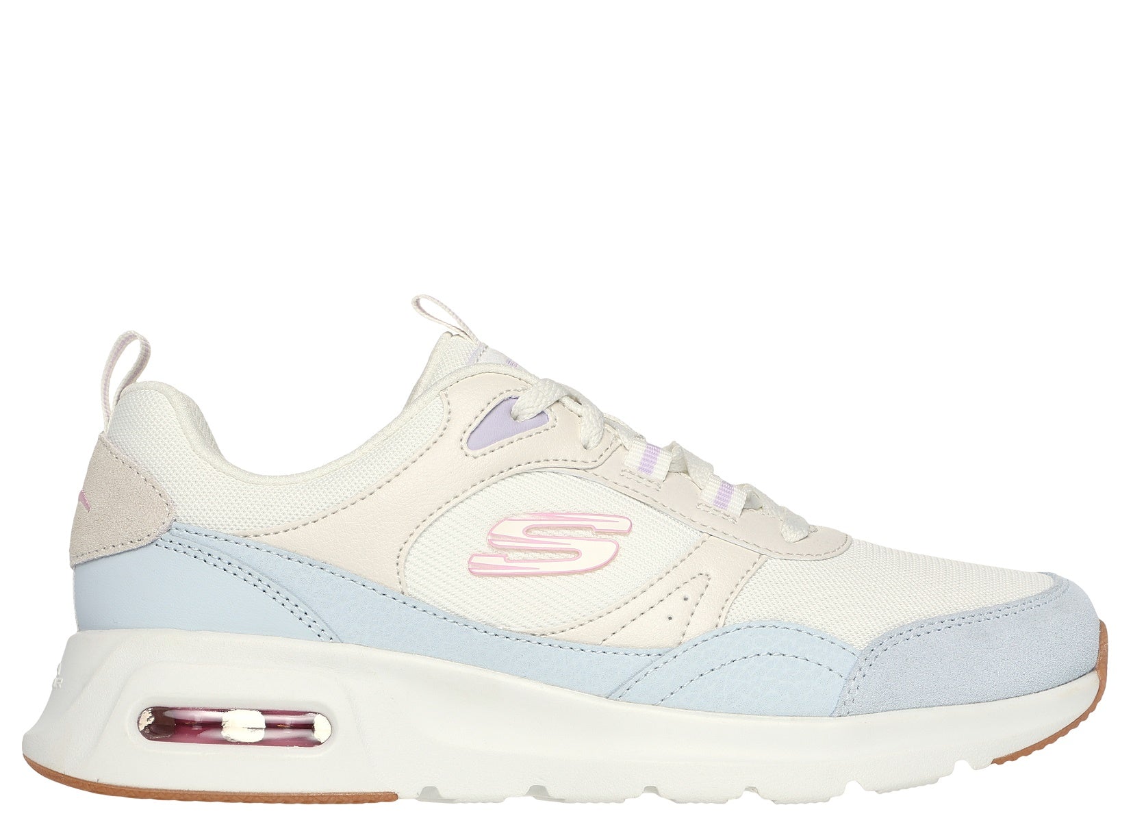 150075 SKECH AIR BEIGE LACCI DONNA