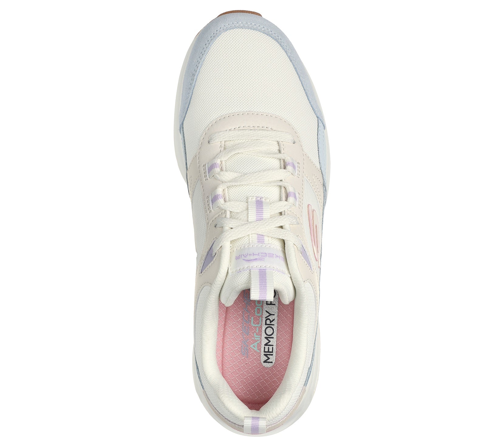 150075 SKECH AIR BEIGE LACCI DONNA