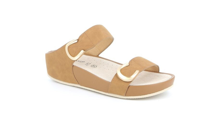 DIRA CI2577 CUOIO CIABATTA SANDALO DONNA