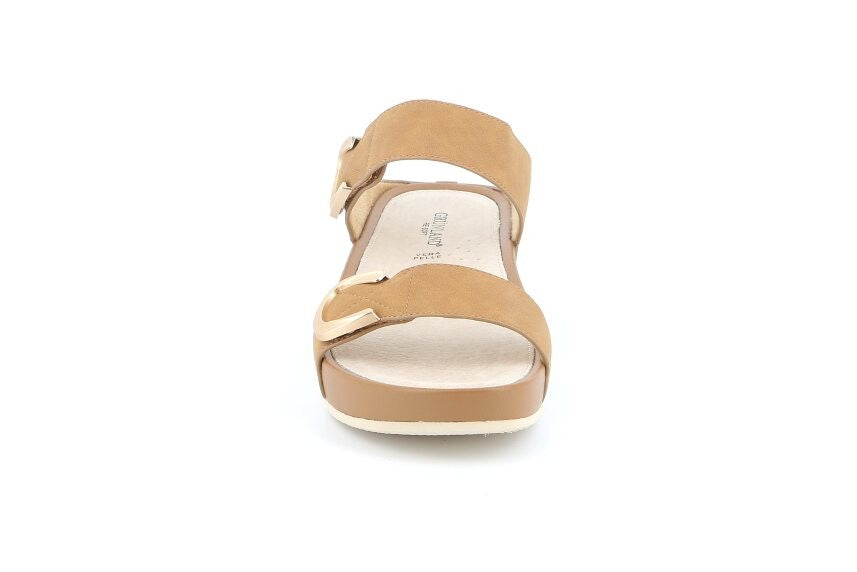 DIRA CI2577 CUOIO CIABATTA SANDALO DONNA