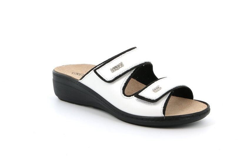 ESSI CE0282 BIANCO CIABATTA SANDALO DONNA
