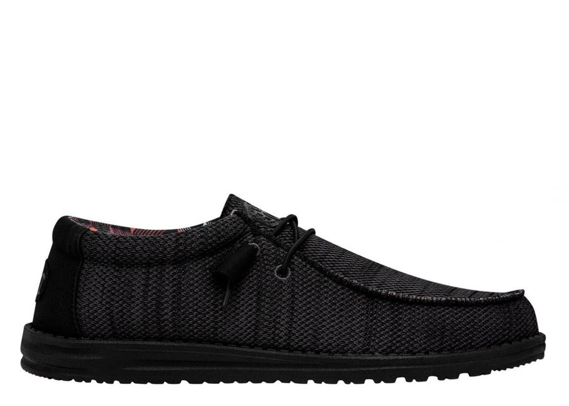 WALLY SOX NERO LACCI UOMO
