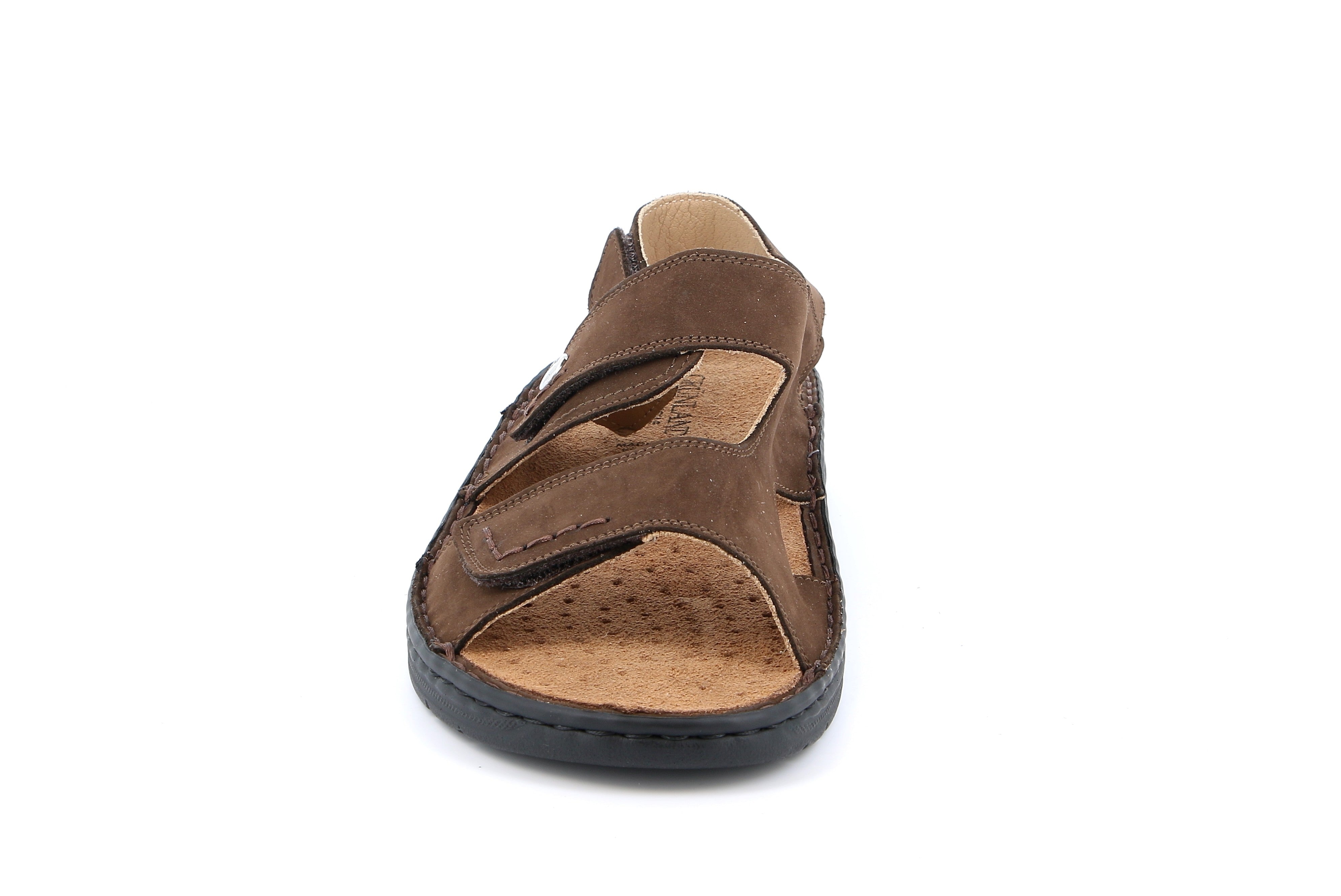 LEPP SE0699 MARRON CIABATTA SANDALO UOMO