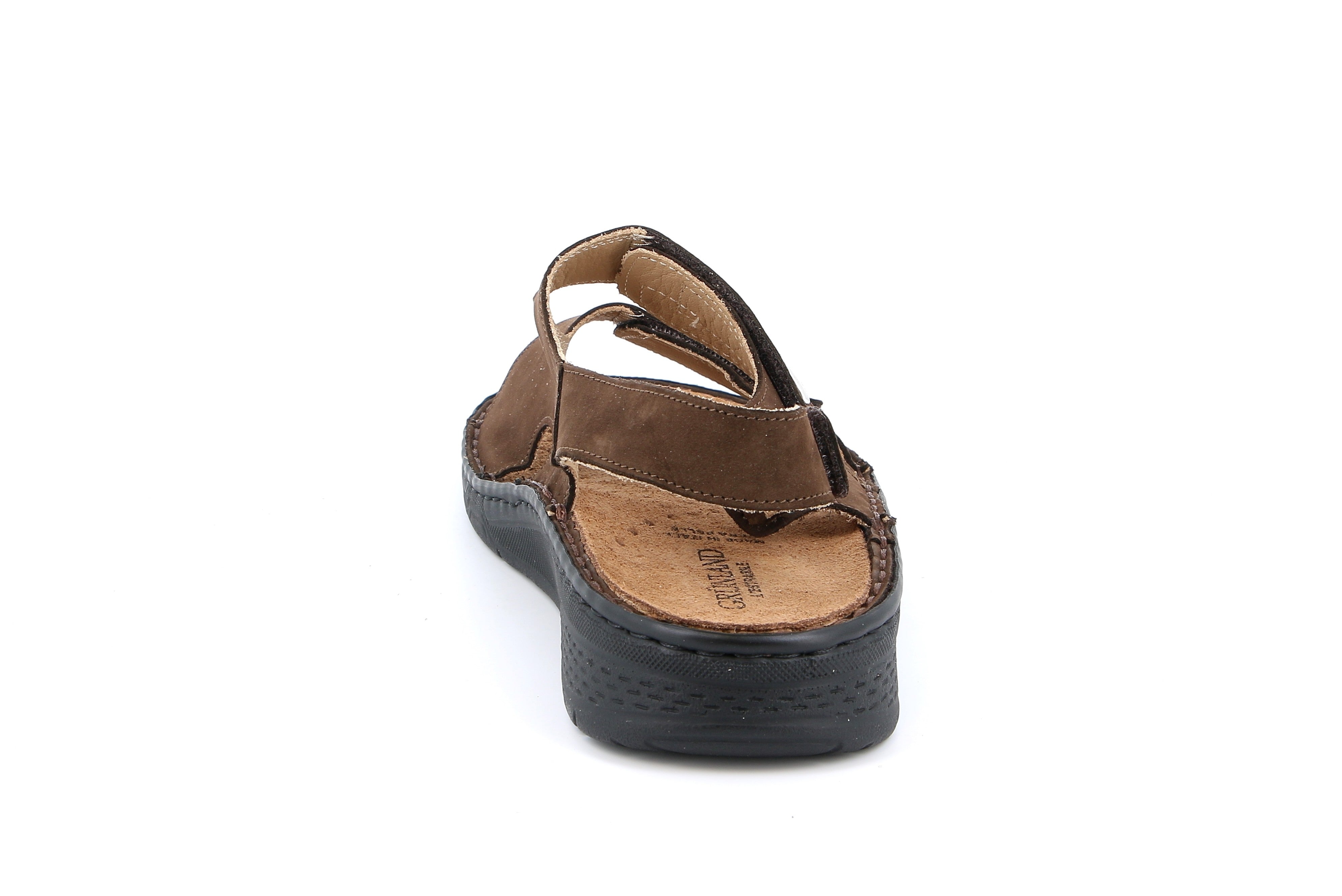 LEPP SE0699 MARRON CIABATTA SANDALO UOMO