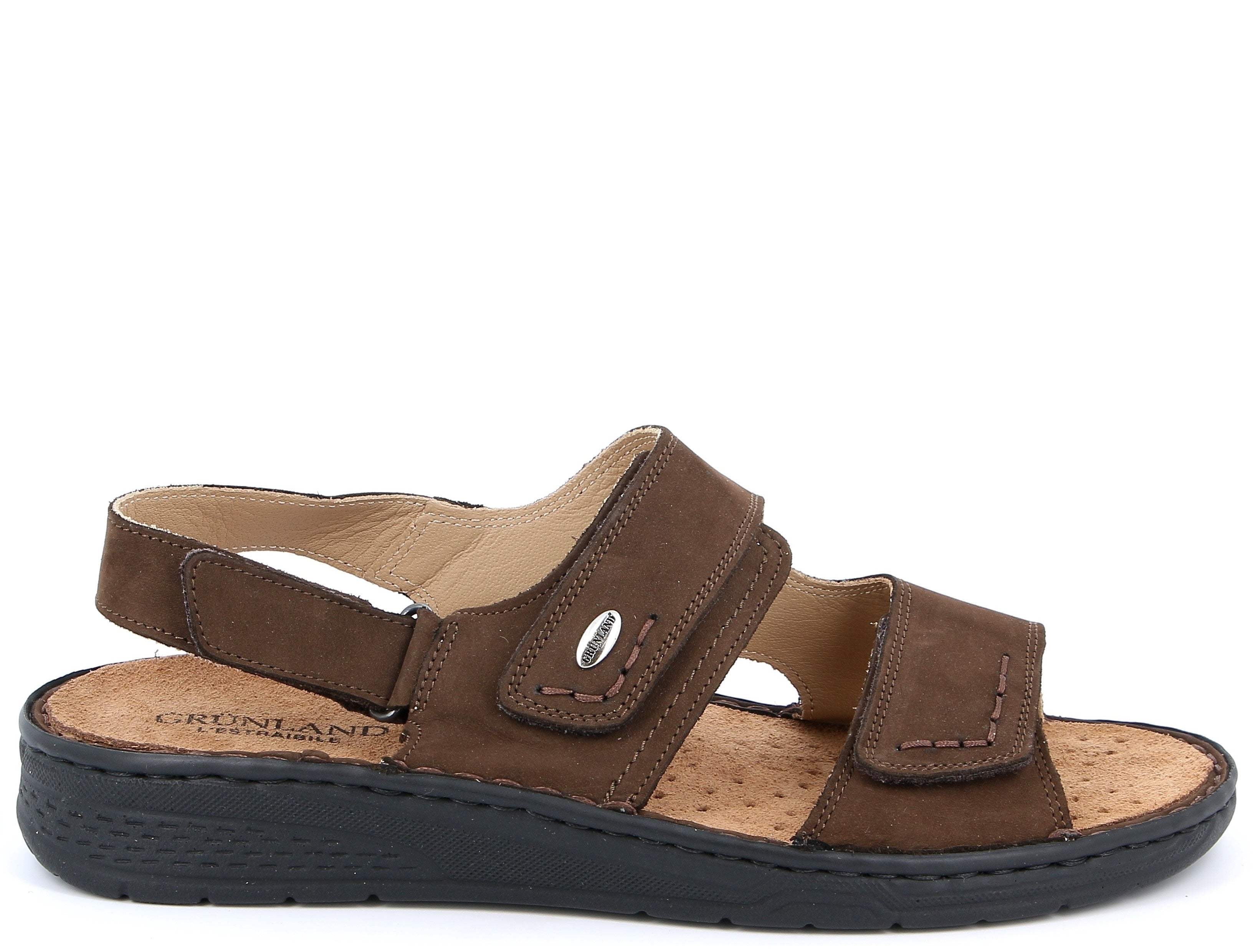 LEPP SE0699 MARRON CIABATTA SANDALO UOMO
