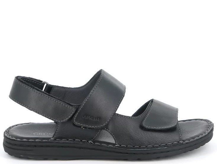 LAPO SA1241 NERO SANDALO UOMO