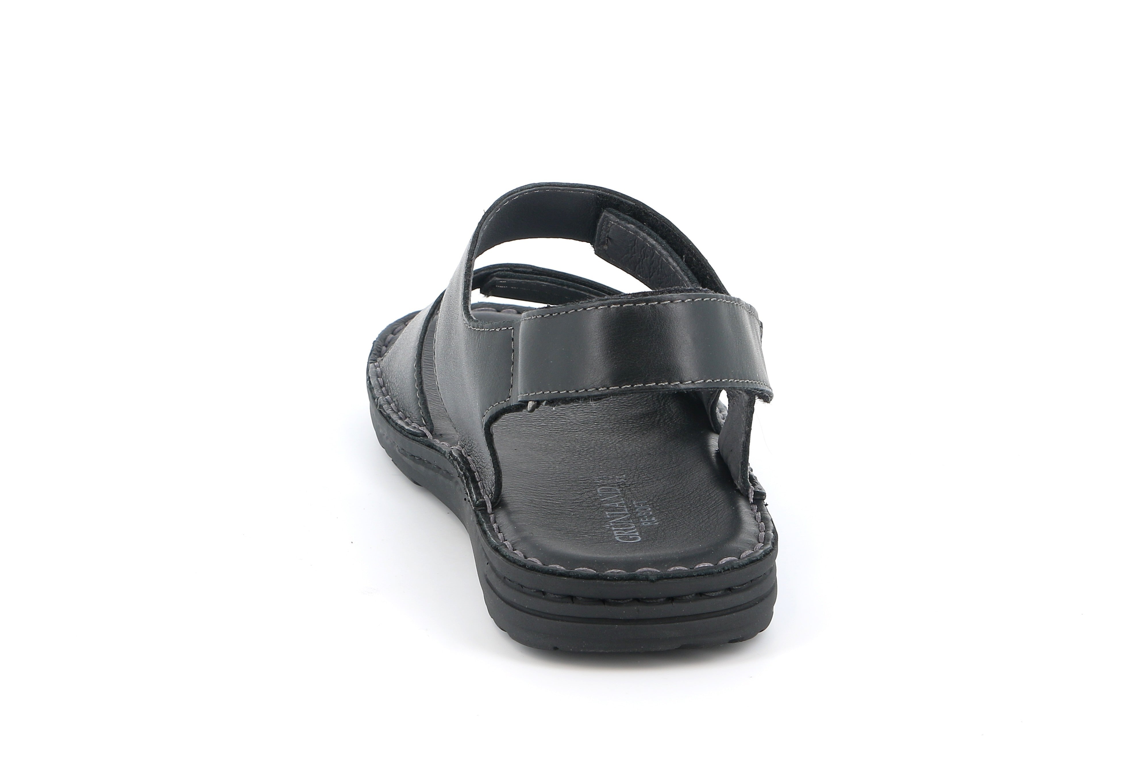 LAPO SA1241 NERO SANDALO UOMO