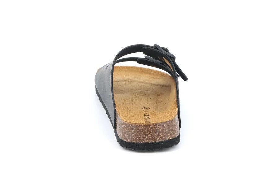 BOBO CB3013 NERO CIABATTA SANDALO UOMO