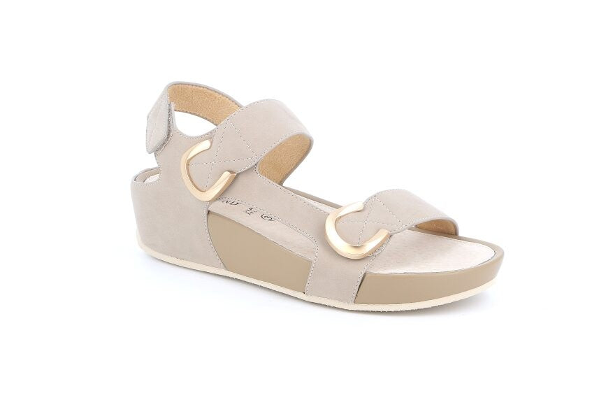 DIRA SA1057 BEIGE SANDALO DONNA