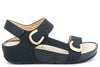 DIRA SA1057 NERO SANDALO DONNA