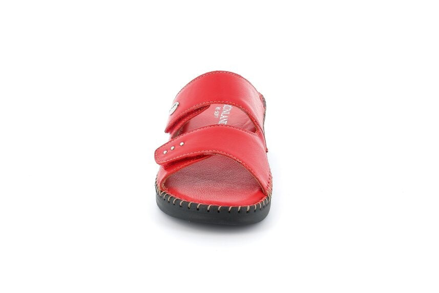 BALY CI3605 ROSSO CIABATTA SANDALO DONNA