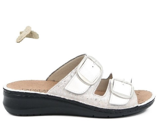 DAMI CE0873 BIANCO CIABATTA SANDALO DONNA
