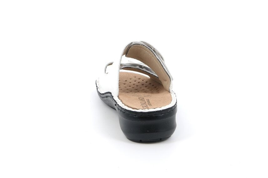 DAMI CE0873 BIANCO CIABATTA SANDALO DONNA