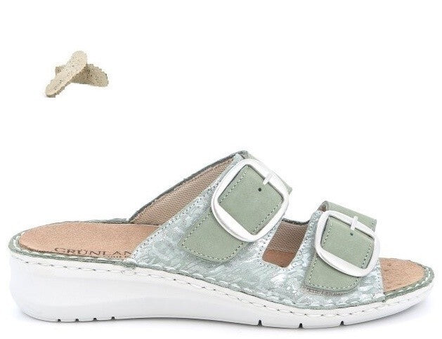 DAMI CE0871 MENTA CIABATTA SANDALO DONNA