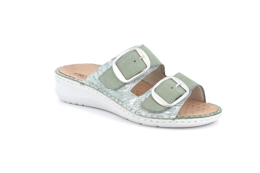 DAMI CE0871 MENTA CIABATTA SANDALO DONNA
