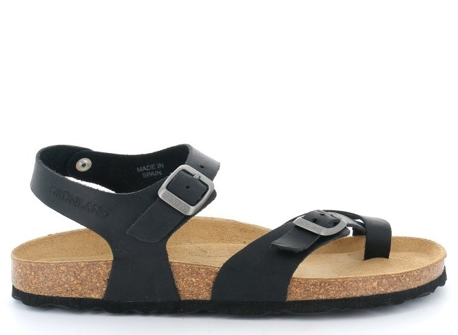 SARA SB2057 NERO SANDALO DONNA