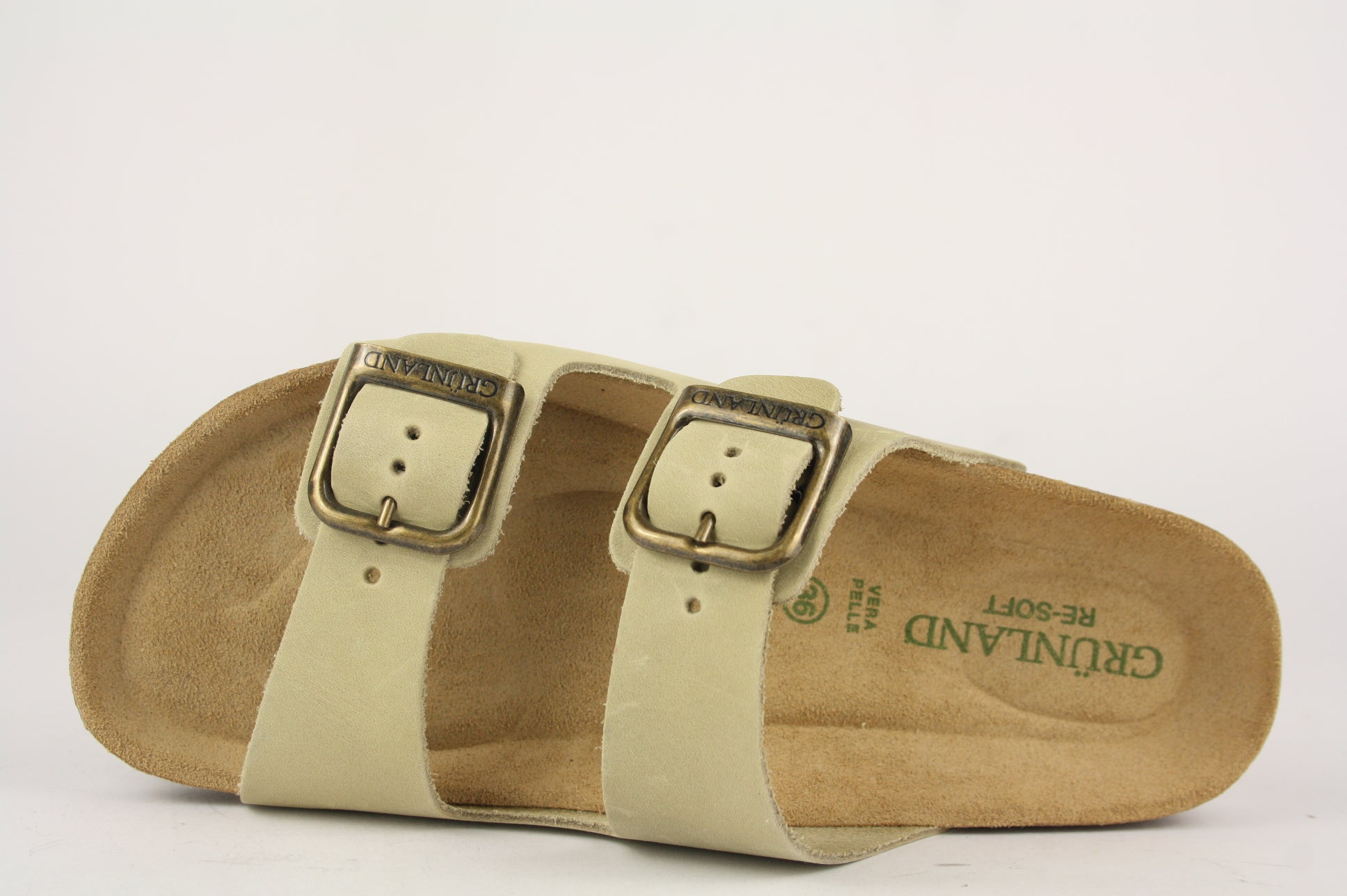 SARA CB3030 BEIGE CIABATTA SANDALO DONNA