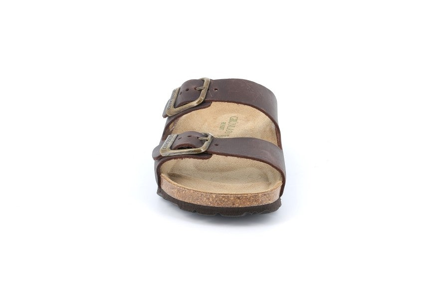 SARA CB3030 MARRON CIABATTA SANDALO DONNA