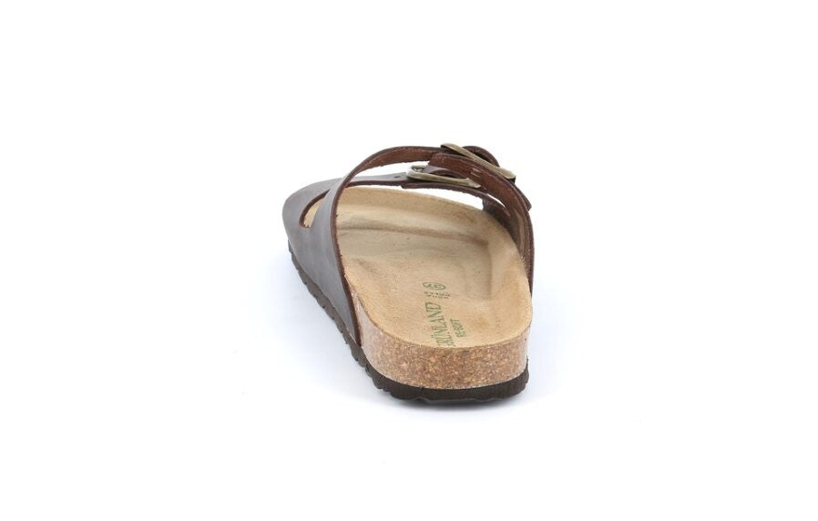 SARA CB3030 MARRON CIABATTA SANDALO DONNA